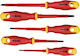 Yato Set 5 Electrician VDE 1000V Screwdrivers with 5 Interchangeable Tips