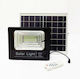 Waterproof Solar LED Flood Light 40W Cold White 6500K with Remote Control IP67