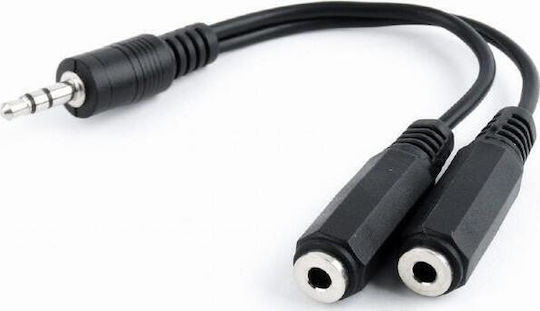 Cablexpert Μετατροπέας 3.5mm male σε 3.5mm female 1τμχ CCA-415B