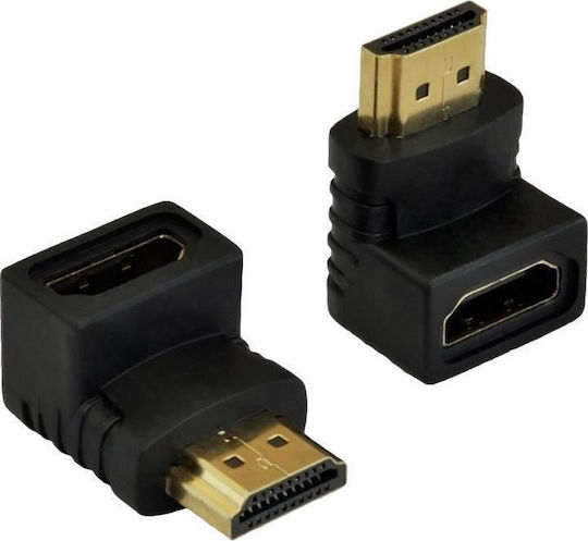 Akyga Converter HDMI female to HDMI male 1pcs AK-AD-01