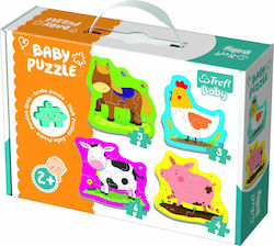 Παιδικό Puzzle Baby Little Animals on the Farm 18pcs για 2+ Ετών Trefl