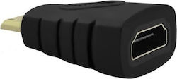 Qoltec 50523 HDMI Feminin La mini HDMI Masculin