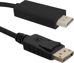 Qoltec 50442 DP Мъжки HDMI Мъжки 3м