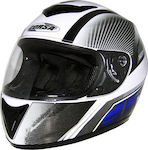 Corsa CN110 Full Face Helmet ECE 22.05 1530gr V6 Speed Blue CN110