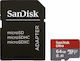 Sandisk Ultra microSDXC 64GB U1 A1 With Adapter Photo