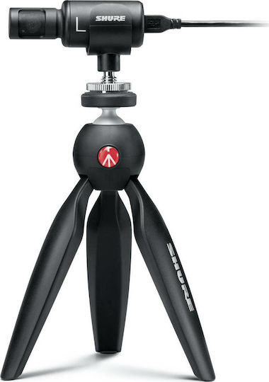 Shure MV88+ Video Kit Σετ Πυκνωτικό Μικρόφωνο Shock Mounted για Φωνητικά