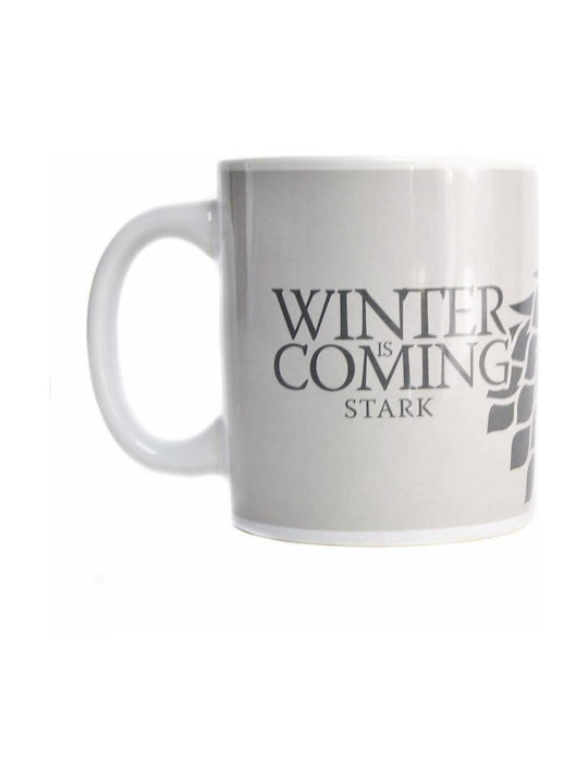 Half Moon Bay Game Of Thrones - Stark Mug Ceramic White 320ml MUGBGT01