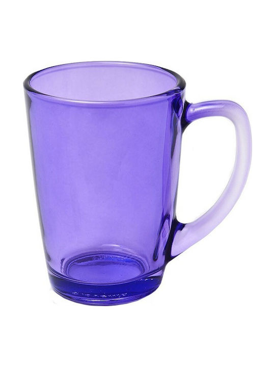 Espiel Κούπα Γυάλινη Σετ Angelo 330ml Glass Cup Purple 330ml STE129000P 6pcs