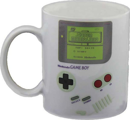 Paladone Nintendo Game Boy Heat Change Κούπα Κεραμική Λευκή 300ml Paladone Nintendo Game Boy Heat Change Κούπα Κεραμική Λευκή 300ml