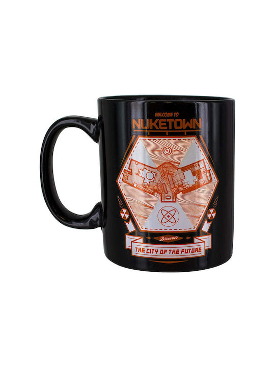 Paladone Call of Duty - Nuketown Heat Change Mug Wärmewechsel Tasse Keramik Schwarz 350ml 1Stück