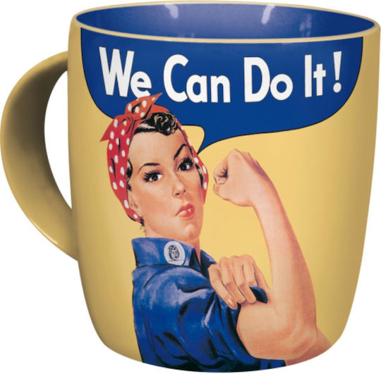 Nostalgic Art Ceramic Mug in Various Designs Blue 330ml (Various Designs)