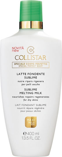 Collistar Sublime Melting Milk For Very Dry Skin Loțiune hidratant pentru corp pentru piele foarte uscată 400ml