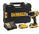 Dewalt Κρουστικό Δραπανοκατσάβιδο Μπαταρίας Brushless 18V 2x2Ah