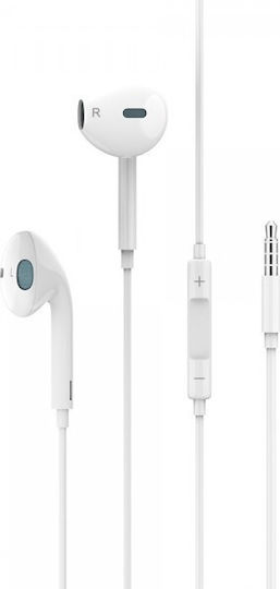 Usams EP-22 In-ear Handsfree with 3.5mm Connector White