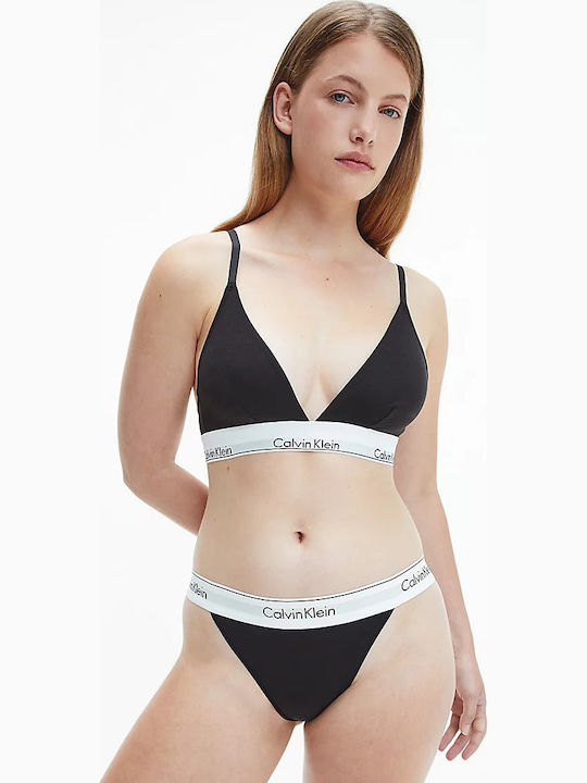 Calvin Klein Women's Bralette Bra Black