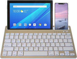 Mobilis RK908 Fără fir Bluetooth Doar tastatura UK Silver