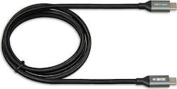 iBox IBOX USB 3.1 USB-C мъжки - USB-C мъжки 1м (IKUMTC31G2)