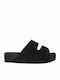 Jeffrey Campbell 560 Women's Flat Sandals Anatomic Flatforms in Black Color 0101001538