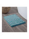 Sealskin Badematte Synthetisch,Polyester/Cotton/Leather Rechteckig Bright 294665435 Turquoise 50x80cm