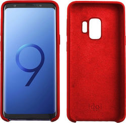 Idol 1991 Velvet TPU Back Cover Silicone Red (G...