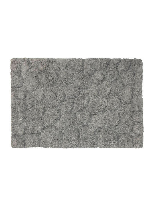 Sealskin Πατάκι Μπάνιου Βαμβακερό Pebbles Grey 60x90εκ.