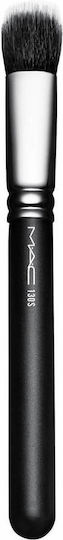M.A.C Professional Makeup Brush for Foundation with Synthetic Bristle 130S Short Duo Fibre