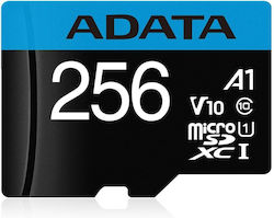 Adata Premier microSDXC 256GB Class 10 U1 V10 A1 UHS-I with Adapter