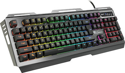 Genesis Rhod 420 RGB Tastatură de Gaming cu iluminare RGB Argint