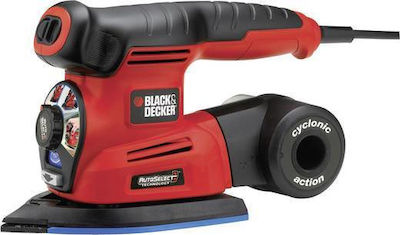 Black & Decker Πολυτριβείο 220W με Ρύθμιση Ταχύτητας και με Σύστημα Αναρρόφησης