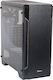 Zalman S3 Gaming Midi Tower Computer Case with Window Panel Black