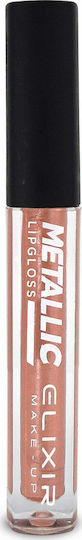 Elixir Metallic Lip Gloss 468 Rusted Rose 5.5ml
