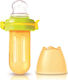 Kidsme Πιπίλα Φαγητού Πορτοκαλί Food Squeezer από Σιλικόνη για 4+ μηνών