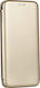 Forcell Book Synthetic Leather Gold (Galaxy S10)