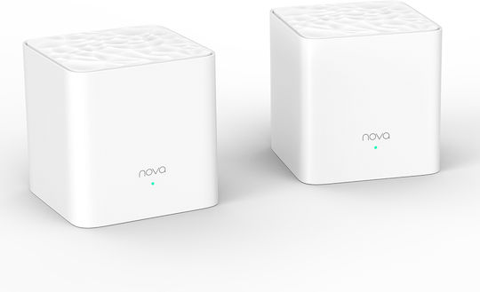 Tenda MW3 WiFi Mesh Network Access Point Wi‑Fi 5 Dual Band (2.4 & 5GHz) in Double Kit