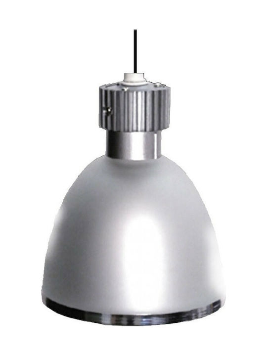 Aca Pendant Light Single-Light Bell for Socket G9 Gray