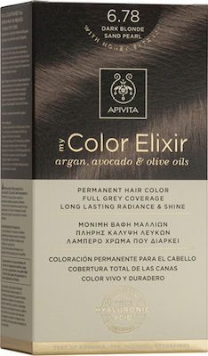 Apivita My Color Elixir 6.78 Ξανθό Σκούρο Μπεζ Περλέ 125ml
