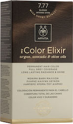 Apivita My Color Elixir Set Hair Dye no Ammonia 7.77 Blonde Intense Beige 125ml