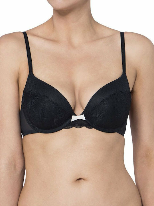 Triumph My Candle Spotlight WHU Bra with Light Padding Black