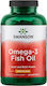 Swanson Omega 3 Fish Oil Fish Oil 1000mg 150 softgels Lemon