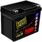Fiamm Μπαταρία Μοτοσυκλέτας Motor Energy FTX5L-BS με Χωρητικότητα 4Ah
