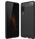 Hurtel Silicone Back Cover Black (Huawei P30)