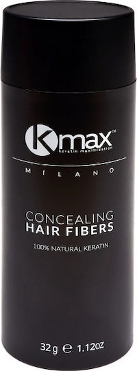 Kmax Milano Hair Thinning Coverage Fibers with Keratin Hair Fibers Economy 32g