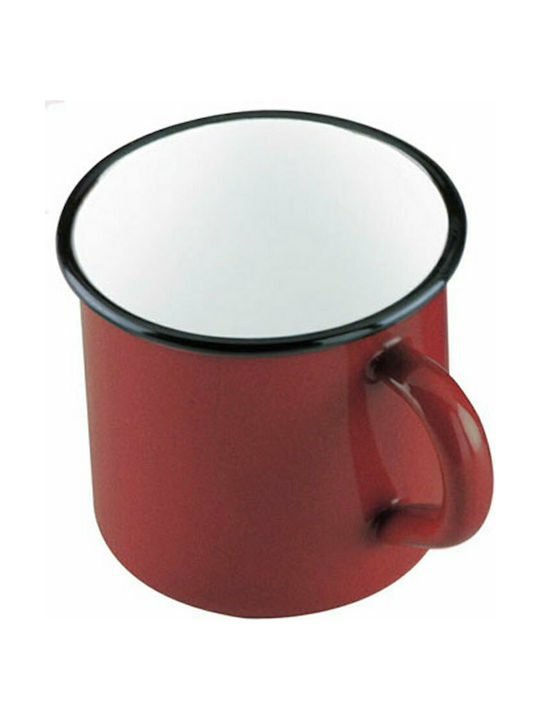 Venus Tasse Emaille Rot 1Stück