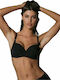 Luna Secret Sense Balconette Balconette Bra without Padding Underwire Black