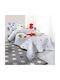 Saint Clair Kids Duvet Single Robot Suede Multicolour 160x220cm