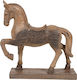 Etiquette Decorative Horse made of Plastic 24x7x23cm 1pcs