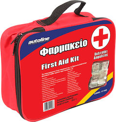 Autoline First Aid Kit Φαρμακείο Αυτοκινήτου με Εξοπλισμό