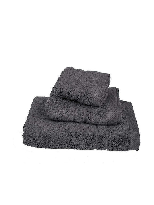 Le Blanc Facecloth Πεννιέ 600γρ 50x95cm. Grey Weight 600gr/m²