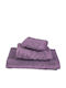 Le Blanc Bath Towel Set 3pcs Combed 600gr Lilac Weight 600gr/m²