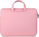 Tech-Protect Airbag Shoulder / Handheld Bag for 14" Laptop Pink